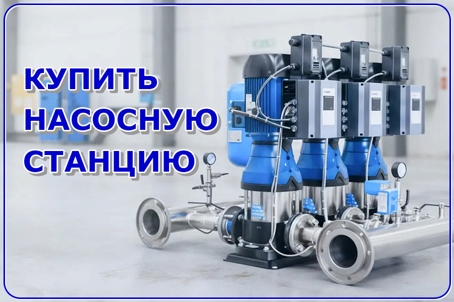 Насосные станции для водоснабжения