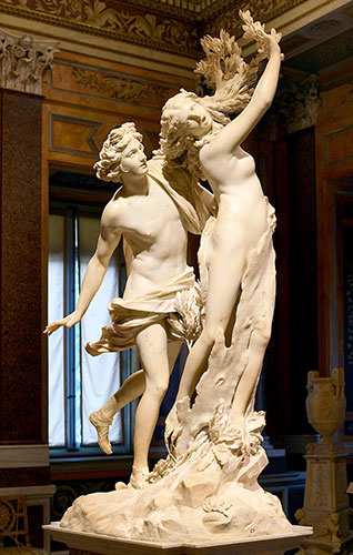 Аполлон и Дафна. Скульптура Джованни Лоренцо Бернини